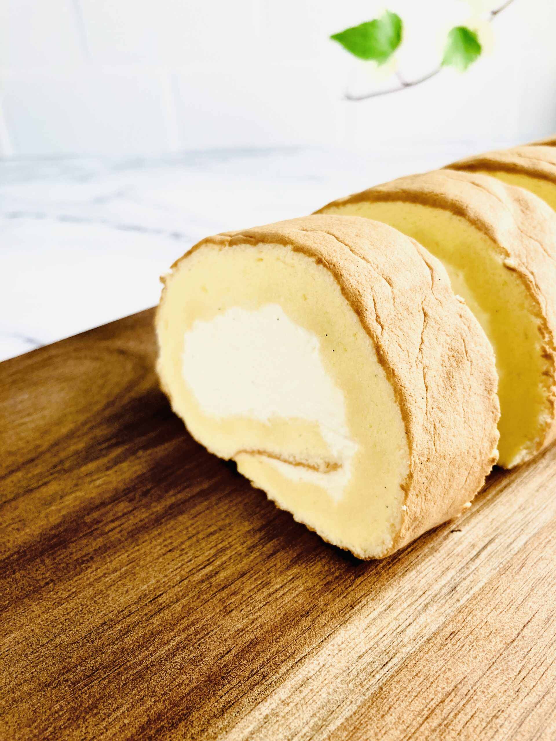 No cracks! Japanese Roll Cake