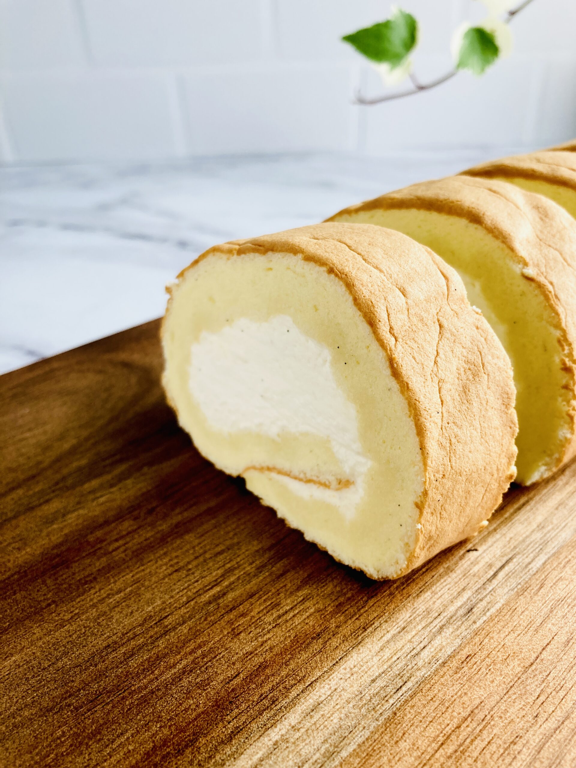 No cracks! Japanese Roll Cake