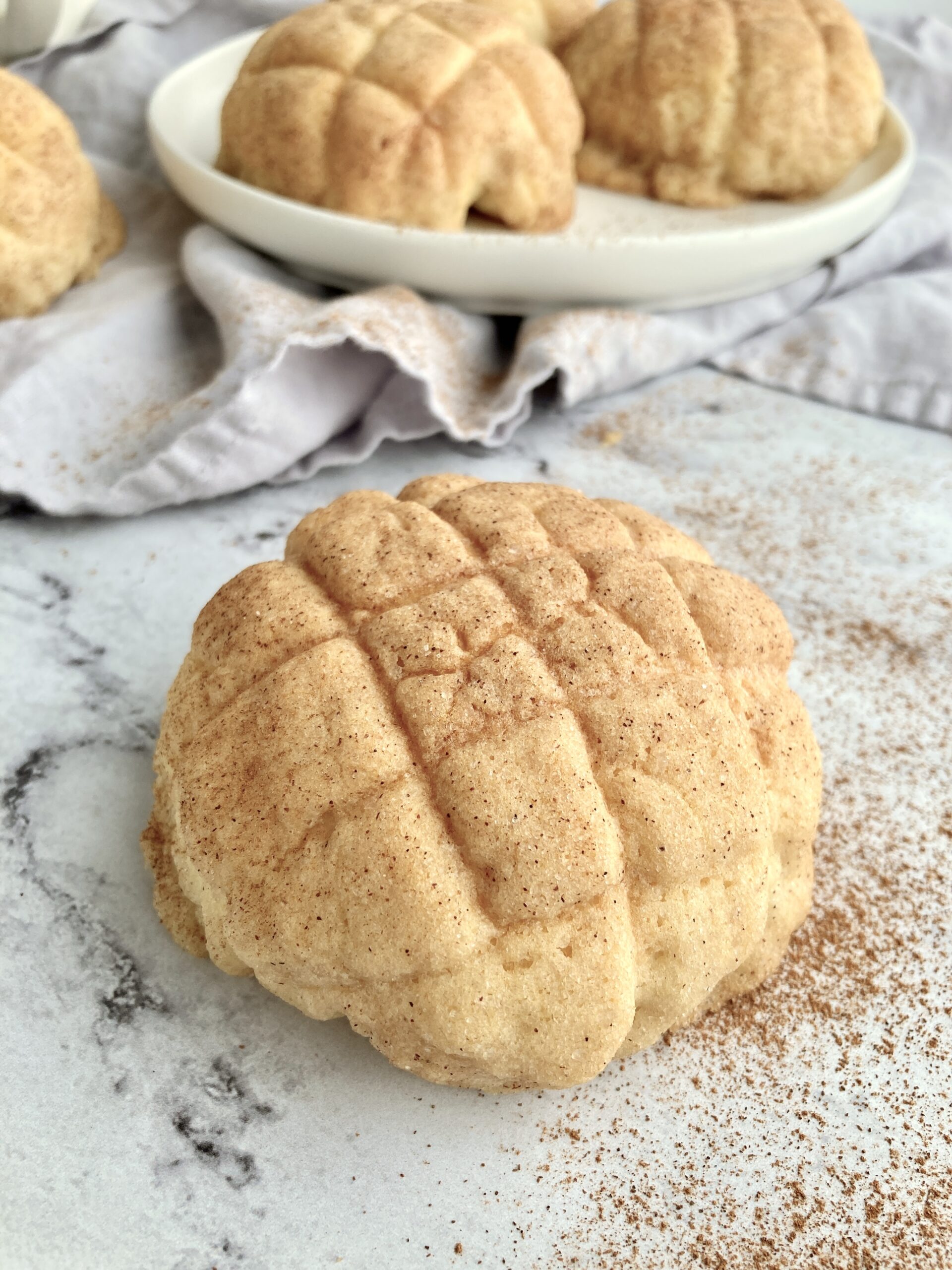 Snickerdoodle Melon Pan